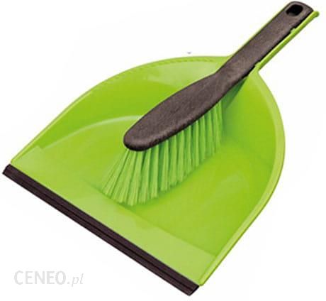i-azur-zmiotka-z-szufelka-z-guma-clip-zielony