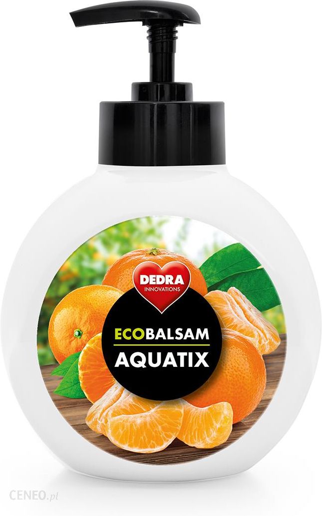 Dedra ECOBALSAM AQUATIX koncentrat do naczyń, z pompką soczysta mandarynka, 500 ml (GC04941)