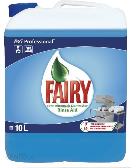 Fairy 10l Rins płyn do płukania naczyń do profesjonalnych zmywarek automatycznych