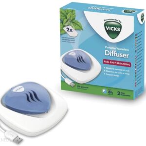 Vicks Vh1800Eu Przenośny Bezwodny Dyfuzor Do Wkładów Zapachowych