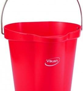 Vikan Wiadro 12 litrów czerwone 56864