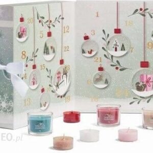 Yankee Candle Snow Globe Wonderland kalendarz adwentowy - książka