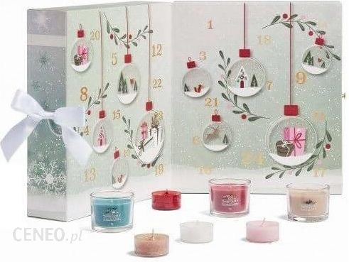 Yankee Candle Snow Globe Wonderland kalendarz adwentowy - książka